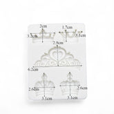 Molde Silicona Coronas Realeza